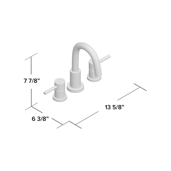 Jeanie Widespread Bathroom Faucet with Drain Assembly & Reviews AllModern